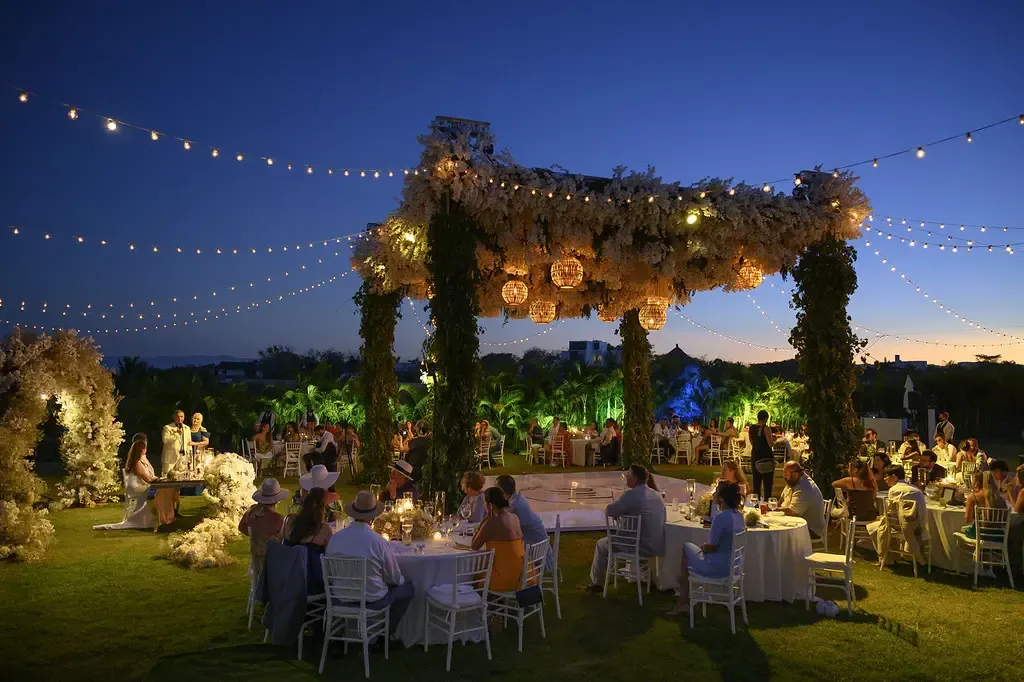 Beautiful beach wedding setup in Puerto Vallarta